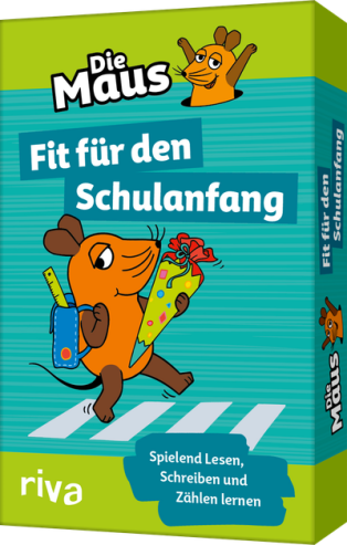 Bild 1 Die Maus: Fit für den Schulanfang - Kartendeck mit Aufgaben und Rätseln im Wert von 7,99 €